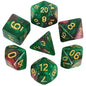 7-Piece Galaxy Polyhedral Dice Set for DnD & RPGs – Colorful Universe Effect (D4-D20)