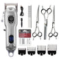 Professional Rechargeable Pet Hair Clipper - All-Metal Dog & Cat Grooming Trimmer, Quiet Cordless