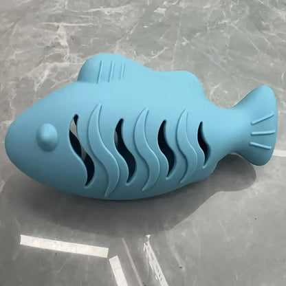 Octopus Cat Chew Toy - Interactive Silicone Treat Puzzle Feeder & Dental Teether for Cats (1-Pack)