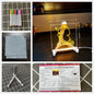 USB LED Acrylic Message Board Night Light with 7 Color Marker Pens — Rewritable Glowing Writing & Drawing Board for Home, Office & School