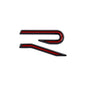 3D Metal R Logo Car Trunk Emblem Sticker Rear Body Badge for Golf Polo Jetta Beetle Passat Tiguan