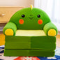 Kids Princess Sofa Removable Washable Foldable Children's Cartoon Armchair Toddler Couch