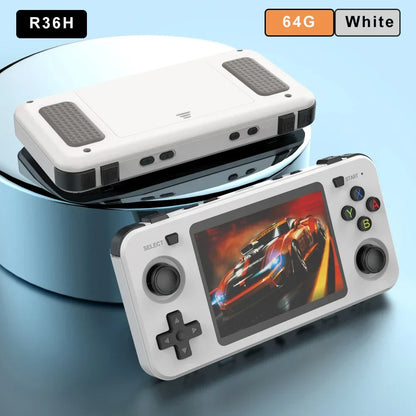 3.5-inch Handheld Retro Game Console — IPS Screen, 64GB, 3000mAh, Linux, 10,000+ Classic Games