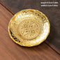 Metal Drink Coaster — Modern Round Table Coaster for Cups & Glasses