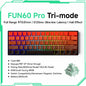 Magnetic Switch 60% & 65% Mechanical Gaming Keyboard - Rapid Trigger RT, 8K Polling, Hot-Swappable, RGB, Tri-Mode USB-C/BT/2.4G