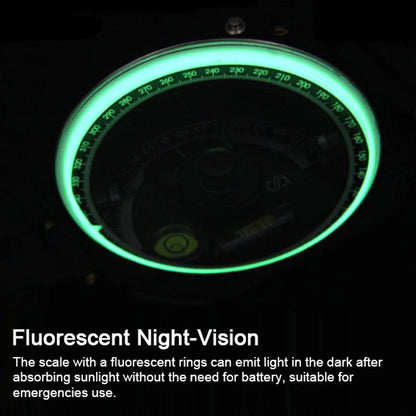 High-Accuracy Geological Field Compass with Inclinometer for Orienteering & Survival