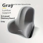 Memory Foam Lumbar Support Pillow for Car, Office and Gaming Chairs - Postpartum Waist Pain Relief Back Cushion