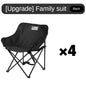 Portable Folding Moon Chair – Camping, Picnic & Fishing Stool | 120kg Capacity, 600D Oxford