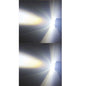 1PC H4 LED Motorcycle Headlight H6 BA20D P15D CSP Led Lens White Yellow Hi Lo Beam Spotlight Motorbike Scooter Running Lamp