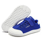 Kids Barefoot Wide Toe Minimalist Sneakers Unisex Lightweight Hook & Loop PU Leather & Textile Shoes