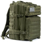 45L (11.9 gal) Tactical Backpack – Large Capacity Molle 3-Day Assault Pack for Hiking, Camping & Trekking