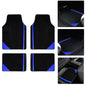 4-Piece Universal Car Floor Mats Set – Suede-Style Synthetic Carpet Liners for Cars, SUVs & Vans, Anti-Slip, Easy-Clean