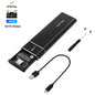M.2 NVMe & SATA SSD Enclosure USB-C — Dual Protocol 10Gbps, 2230–2280