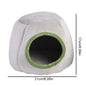 Plush Small Animal Cave Bed - Winter Warm Nest for Hamsters, Guinea Pigs, Rats & Hedgehogs