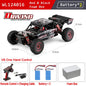 WLtoys 124016 V8 124019 Pro 1:12 4WD RC Racing Car High-Speed Brushless Motor Off-Road Remote Control Drift Climbing Kids Toys