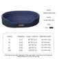 Fluffy Coral Fleece Pet Bed - Dog & Cat Sofa Bed, Heated Plush Cushion, Machine-Washable, Small/Medium/Large