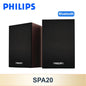 Bluetooth 5.3 HiFi Speaker 2.0 Stereo USB Powered Wooden Subwoofer for PC & Mobile