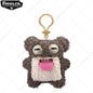 Funny Ugly Teeth Monster Plush Toy, Kawaii Wide-Eyed Rabbit Stuffed Doll Gift for Kids & Collectors