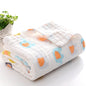 4-Layer Cotton Gauze Baby Bath Towel & Swaddle Blanket 70 x 90 cm (27.6 x 35.4 in) – Soft Newborn to Toddler Washcloth