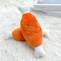 Fleece Dog Chew Toy - Soft Puppy Teething & Tug Toy for Small Dogs