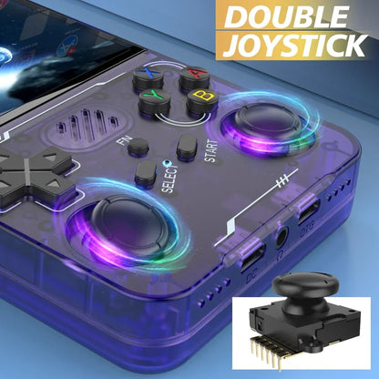 Retro Handheld Game Console 3.5-inch (8.9 cm) IPS Screen, Linux OS, 64/128/256GB, Wi‑Fi, Type-C PD Charging