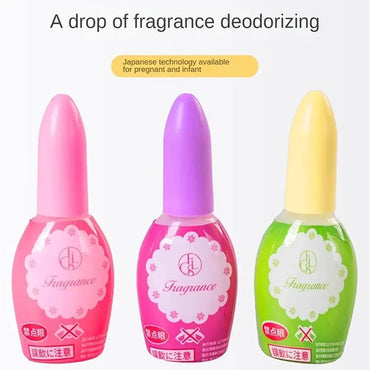 Toilet Deodorizer 20ml Concentrated Anti-Bacterial Air Freshener for Bathroom, Drain & Trash Can - Long-Lasting Aromatherapy