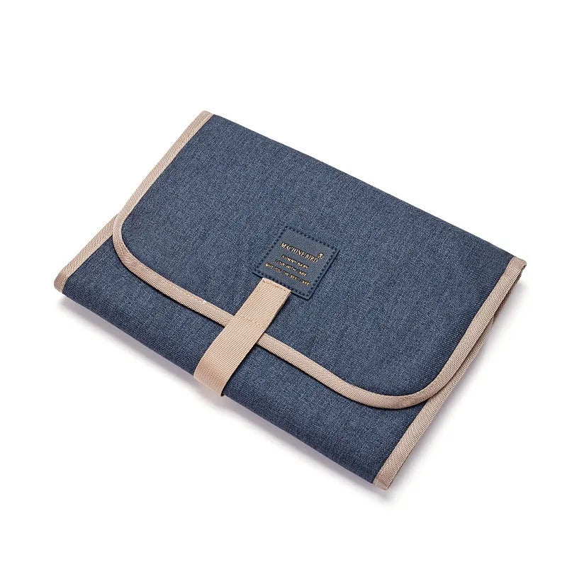 Foldable Waterproof Baby Changing Pad - Portable Newborn & Toddler Diaper Mat, 58.5×30.5 cm (23×12 in), Oxford Fabric