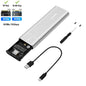 M.2 NVMe & SATA SSD Enclosure USB-C — Dual Protocol 10Gbps, 2230–2280