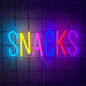 Fast Food Neon Signs, Pizza And Hot Dog Food Icons, Usb Powered, Used For Store, Kitchen, Fast Food Restaurant Wall Decor.
