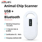 Handheld Pet Microchip Reader OLED — EMID & FDX-B (ISO11784/85) RFID Rechargeable Scanner for Dogs, Cats & Pigs