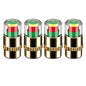 Tire Pressure Indicator Valve Caps for Car Motorcycle Bicycle (1/4/8 Pack)
