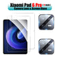 2-Pack Tempered Glass Screen Protector for 11.2-inch (28.4 cm) & 12.4-inch (31.5 cm) Tablets with 2 Camera Lens Covers