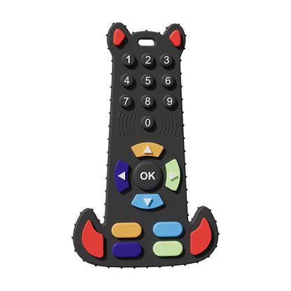 Baby Silicone Teether Toy – BPA-Free Remote Control Shaped Teether for Gum Pain Relief, Sensory & Educational