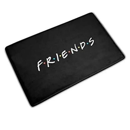 VIKAMA Old Friends Small Fresh Carpet Comfortable Entrance Door Floor Mat Bedroom Entrance Hall Bathroom Doorway Foot Mat