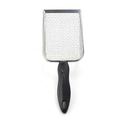 Long Handle Stainless Steel Cat Litter Scoop