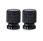 Aluminum Tire Valve Stem Caps 16 x 12mm (0.63 x 0.47 in) Universal 8mm Thread - Metal Valve Caps for Car Bike SUV Truck