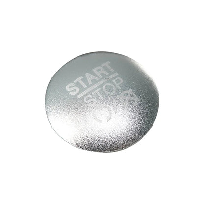 Aluminum Steering Wheel Button Trim Cover - Push Start/Stop Interior Accent for Charger Challenger RAM Durango