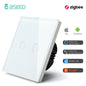 Smart Zigbee Touch Light Switch – 1/2/3-Gang 1-Way | Tuya/Smart Life Compatible, Google Home & Alexa
