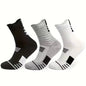 10PCS Men’s Mid-Calf Cotton Socks – Solid Color, Versatile for All Seasons