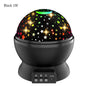 Rotating Star Projector Night Light – LED Galaxy & Moon Lamp for Kids Bedroom, Soothing Sleep Light & Gift for Girls and Boys