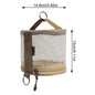 Portable Camping Toilet Paper Holder with Hook - Hanging Tissue Roll Case for Tent, Car & Outdoor