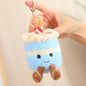 Cartoon Egg and Toast Plush Pillow Breakfast Stuffed Doll Cute Food Plush Gift