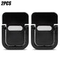 2-Pack Mini Foldable Laptop Stands – Portable Invisible Zinc Alloy Riser with Silicone Pads for 11–17 in (28–43 cm) Laptops