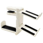 2-in-1 Gaming Headset & Controller Stand - Adjustable Desk Edge Hook Headphone Hanger with Rotating Support