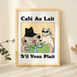 Wash Your Plttle Paws Bathroom Black Cat Wall Art Prints Canvas Painting Poster Picture For Living Bed Room Home Decor