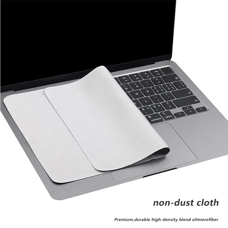 Microfiber Laptop Keyboard Cover & Screen Cloth — Dustproof Palm Rest for 13/15/16-inch (33/38/41 cm) Laptops