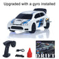 New RC Drift Car Upgraded Gyro 1/43 Racing RTR 4WD Four-wheel Drive High Speed Radio Control Model 2.4g Drift Race Car Mini Gift
