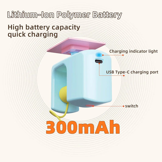 Rechargeable Interactive Hanging Door Cat Toy, Automatic Flying Bird for Cat Hunting & Stress Relief