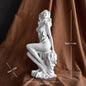 Ancient Greece Venus Emerging Goddess Resin Sculpture Handmade Classical Female Statue Aphrodite Ornament  Decor Art Collector