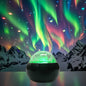 Northern Lights Starry Sky Projector Lamp LED Atmosphere Light Night Aura Aurora Glowing Lamp for Room Party Decoration Gifts